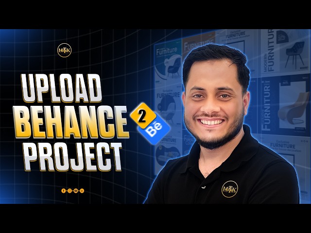 Behance Project Upload Process Tutorial | Full Guide for Designers