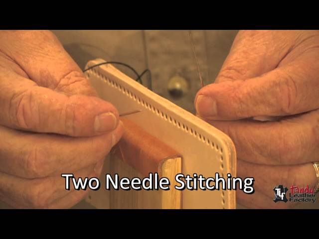Hand Stitching Leather Techniques