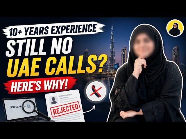 10+ Years Experience But No Dubai Interview Calls? IT jobs in uae | How to get a job in uae 