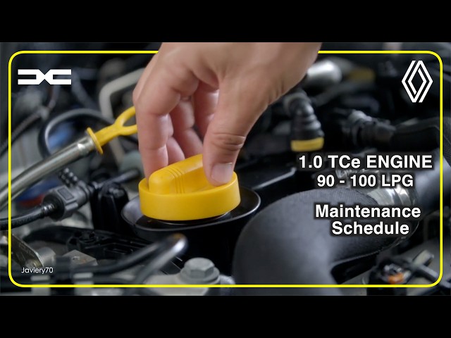 🔸RENAULT - DACIA 1.0 TCe 90 / 100 LPG Engine | Official Maintenance Guide