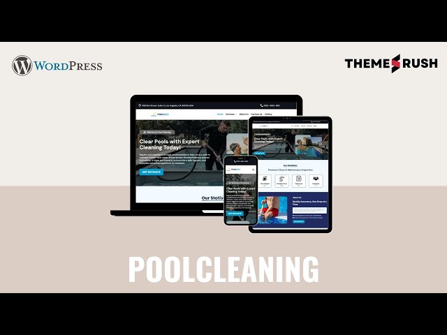How to Install & Customize Zerra  – Pool Cleaning WordPress Website Template | Launch Fast!