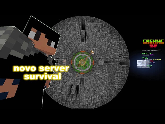 NOVO SERVIDOR DE SOBREVIVENCIA ( BRASILEIRO ) java e bedrock {chen.blazebr.com:25962}