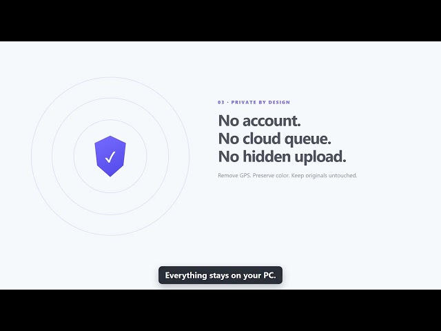 UtiliVera Image — Private Batch Image Conversion on Windows in 42 Seconds