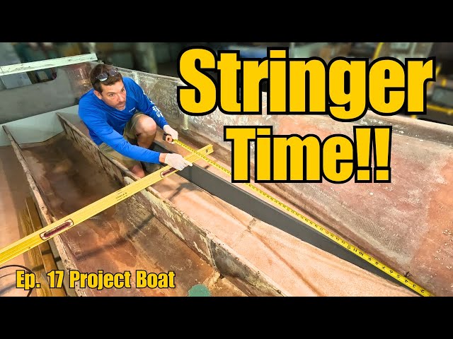 How To Cut and Fit Your BOAT STRINGERS!! (DIY Masterclass)