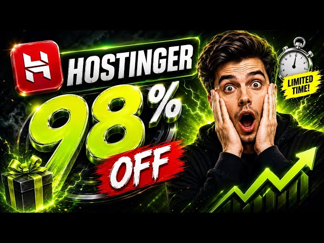 Hostinger Coupon Code 2026 🤫 LEAKED DEAL ✅ | Hostinger Discount Code | Hostinger Promo Code LATEST 🔥