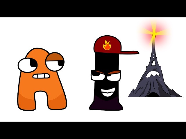 REMAKE French Alphabet Lore part 1 A - G