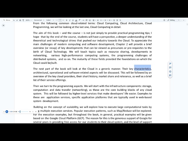 cl01 Cloud Programming Course Introduction