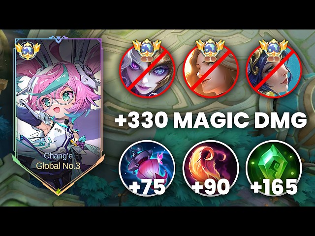 CHANG'E FULL BURST MAGIC POWER BUILD DAMAGE BROKEN !! CHANG'E BEST BUILD 2026 !! E1073 - MLBB
