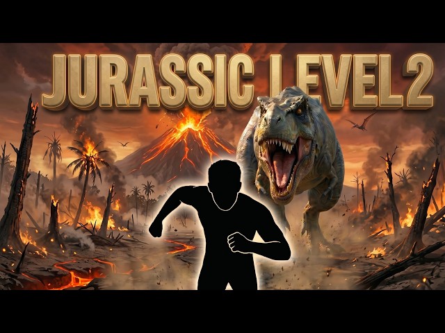 Immersive Interactive Warm Up | JURASSIC ESCAPE RUN 2 | Easy Daily Routine | Full Body #9