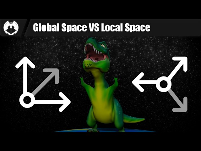 Local vs. Global Space: The simple visual guide