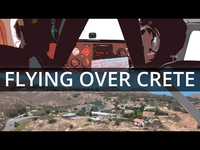 Flying over Crete, Greece | #360°
