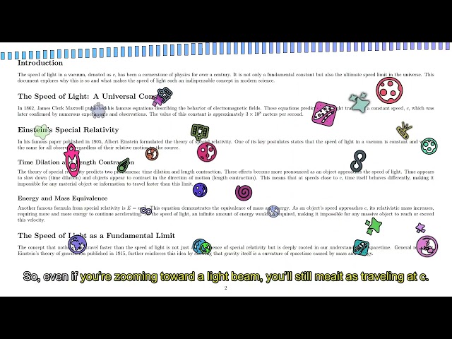 why is the speed of light the ultimate speed limit