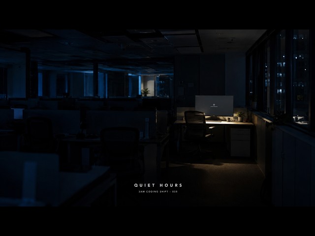 QUIET HOURS | Dark Ambient Coding Music for Calm, Uninterrupted Focus (90 Min)