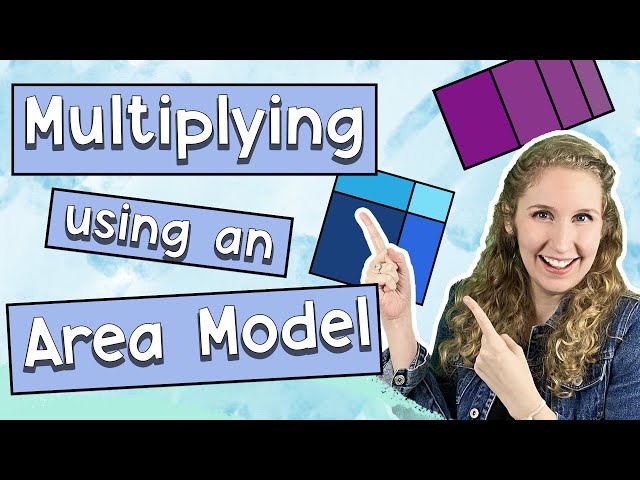 Multiplying Using An Area Model | Educational Kids Math Video