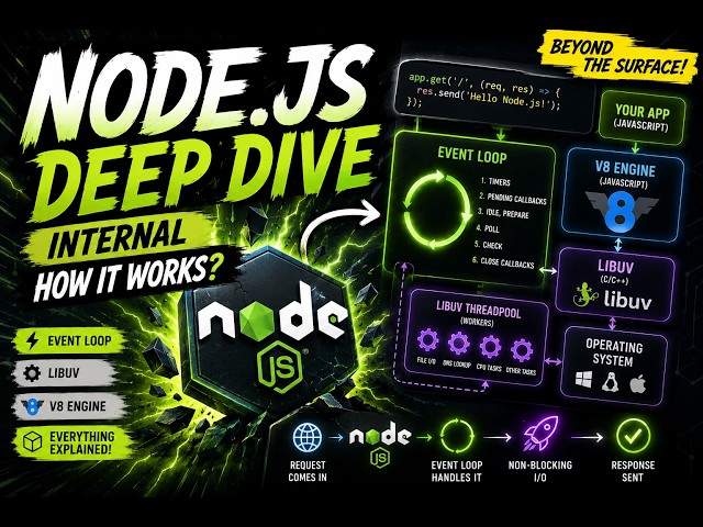 How Node.js Really Works — V8, JIT & the Runtime Explained