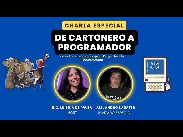 🔴 De CARTONERO a PROGRAMADOR 🛒👨🏻‍💻 ¿SE PUEDE? La historia de Alejandro Sabater