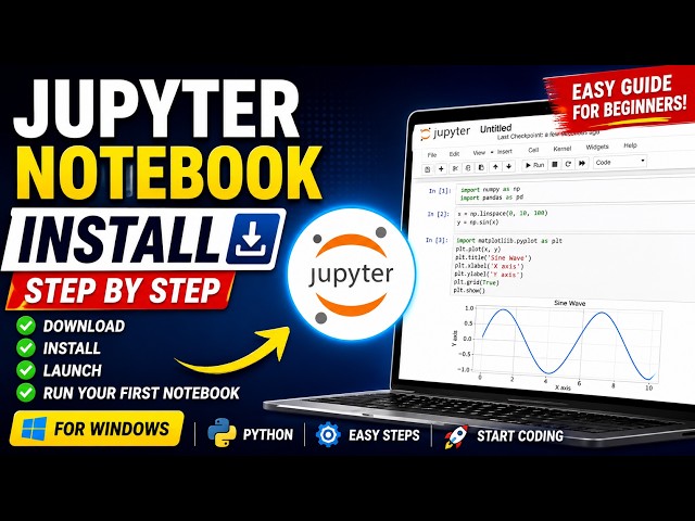 How to Install Jupyter Notebook on Windows (2026) | Python