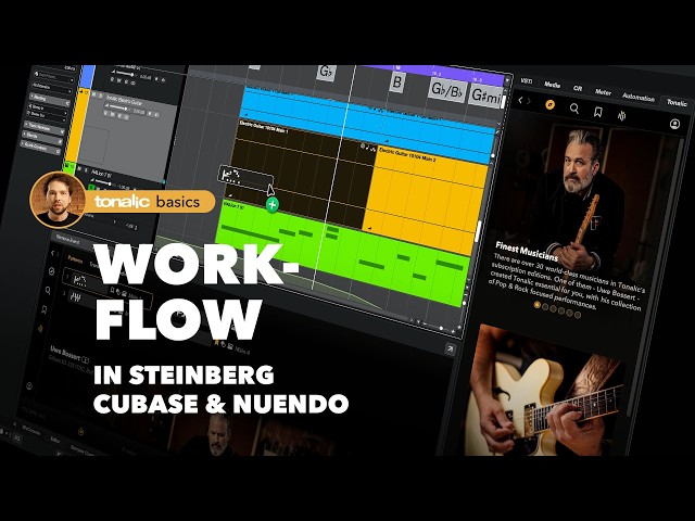 Tonalic Workflow in Cubase & Nuendo – Working with Tonalics
