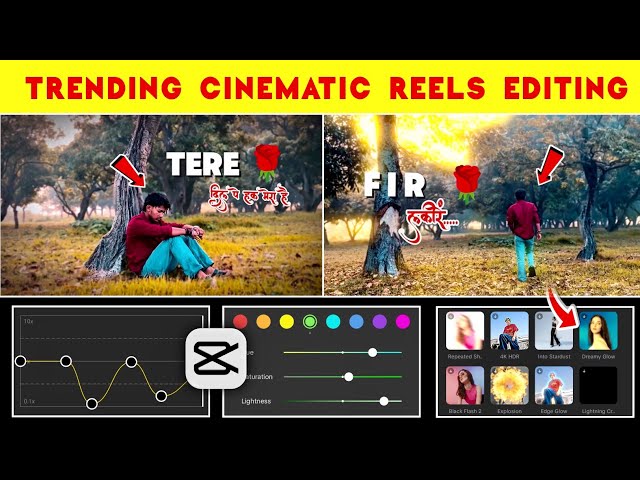 cinematic video editing capcut tutorial | capcut se video edit kaise kare | capcut video editing