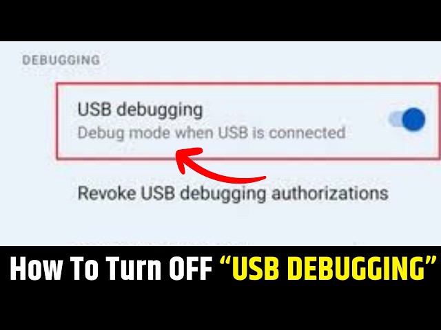 How to Turn Off USB Debugging (2026) | USB Debugging Not Turning Off | Developer Options Fix