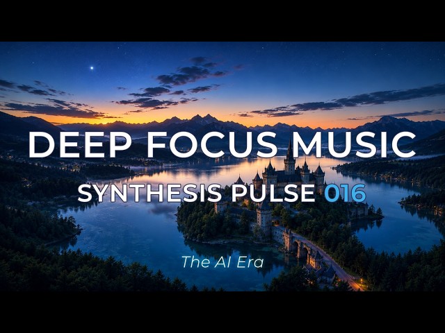 Deep Focus AI Coding Music | Progressive House Mix (2 Hours) | Synthesis Pulse 016 | The AI Era