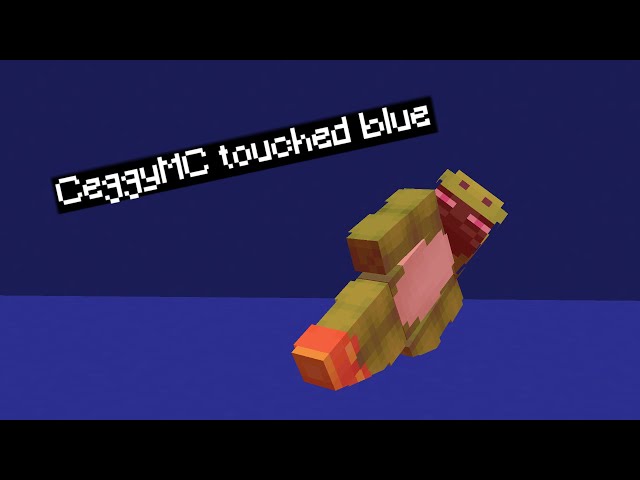 Minecraft, But You Can't Touch The Colour Blue
