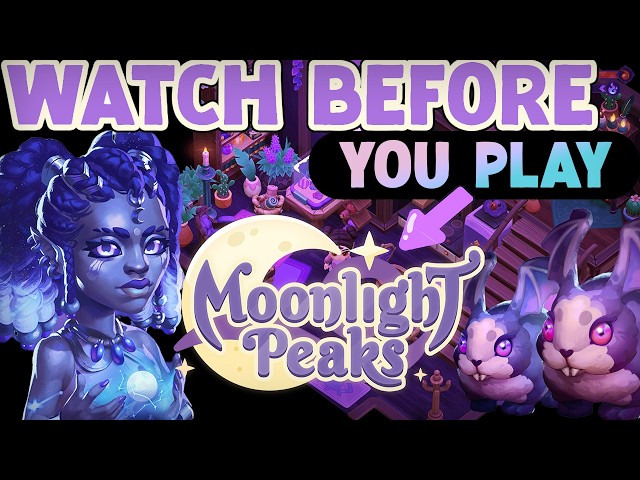 WATCH BEFORE YOU PLAY Moonlight Peaks! Beginner Tips & Tricks