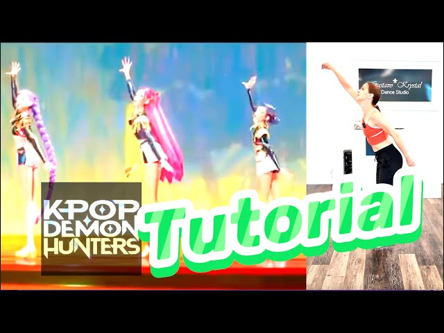 Huntrix - "Golden" STEP BY STEP Dance Tutorial | K-Pop Demon Hunters