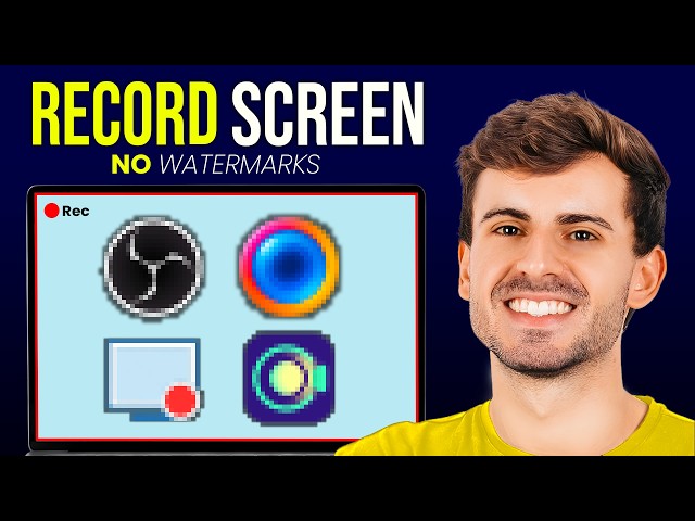 4 Best FREE Screen Recorder for Windows PC (2026) - No Watermarks
