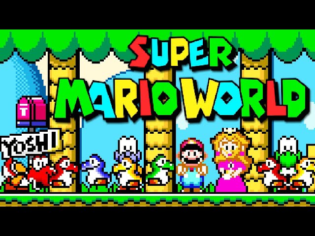 Super Mario World - Full Game Walkthrough | 100% No Damage Gameplay (All Secret Exits)