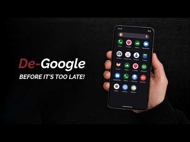 De-Google ANY Android in ONE TAP (No Root Needed)