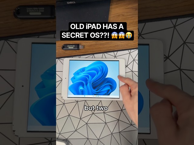 This iPAD Has a HIDDEN OS… #ipad #apple #techtok