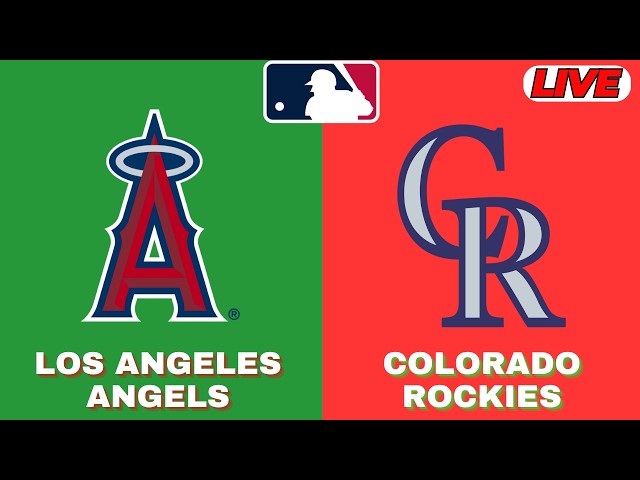 🔴LIVE : Colorado Rockies Vs Los Angeles Angels | MLB 2026 | MLB Live Baseball Score