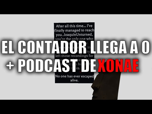 EL CONTADOR DE ARSENAL SE TERMINA + PODCAST DE XONAE