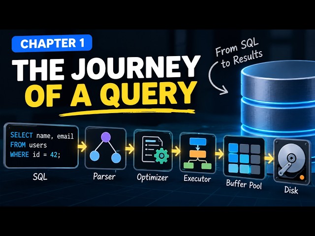 Database Internals | Chapter 1 — Introduction: The Journey of a Query