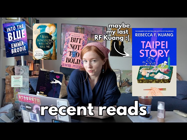 i read and dnfed 18 books in july | rf kuang's taipei story, rant, fav scifi, new fantasy