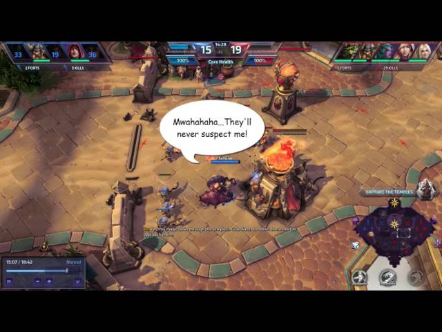 Heroes of the Storm - Tyrande Sends Abathur an Owl