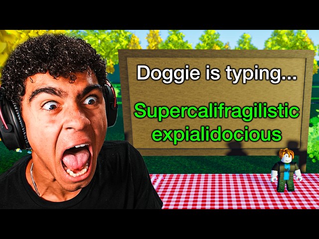 I Put 10 Youtubers In a Roblox Spelling Bee...