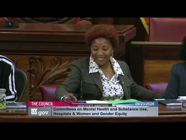 09/23/2026 13:10 New York City Council Video  City Hall Chambers  260923 131041