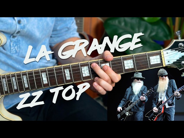 ZZ Top - La Grange Guitar Lesson Tutorial for Beginners