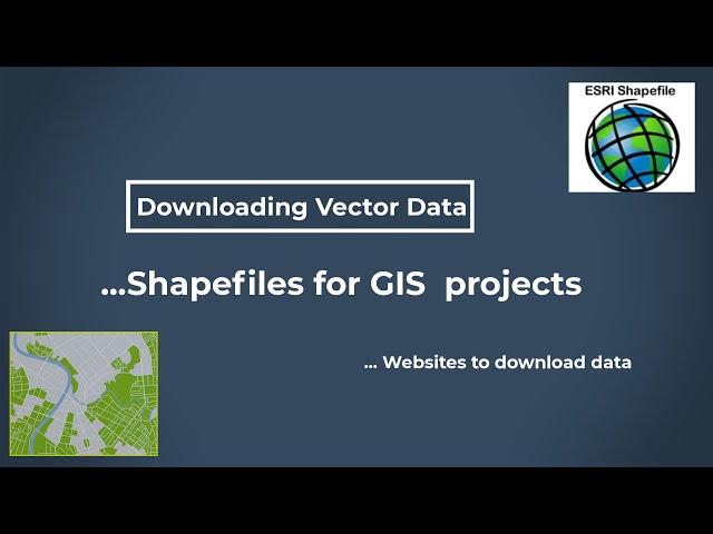 Download FREE shapefiles and other vector Data  #shapefiles #gis #qgis #datasets