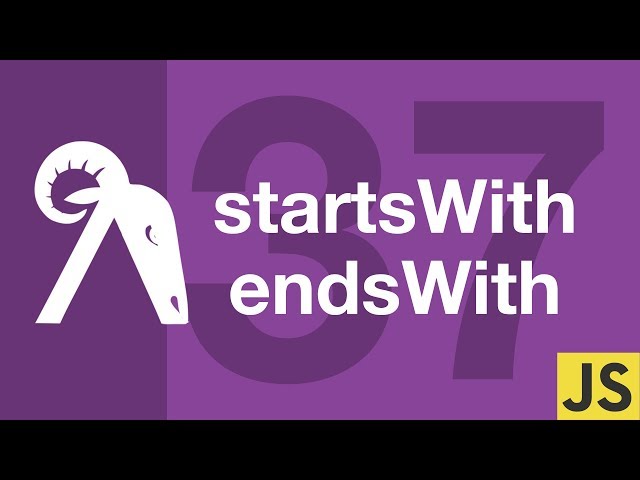 Ramda JS Tutorial – Part 37 (endsWith + startsWith)