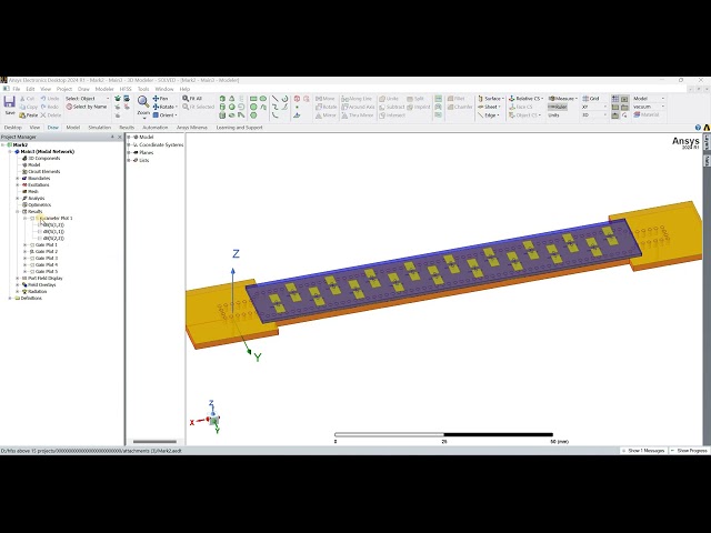 SIW ANSYS HFSS