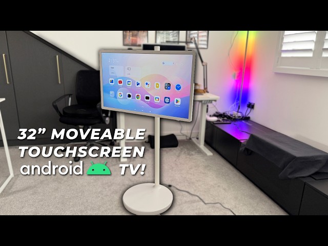 32″ Wireless Android TV on Wheels?! I Tested the Most Mobile Smart Screen Ever…