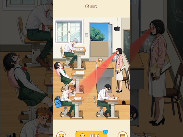 Brain Puzzle 2: Logic Twist Cheating in exams Help the male protagonist pass the exam