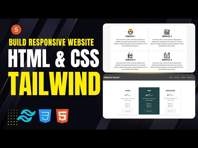 Build Services Section with Tailwind CSS | Ep 5