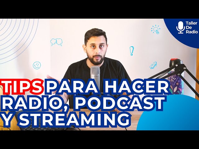 Como hacer un programa de RADIO, PODCAST o STREAMING