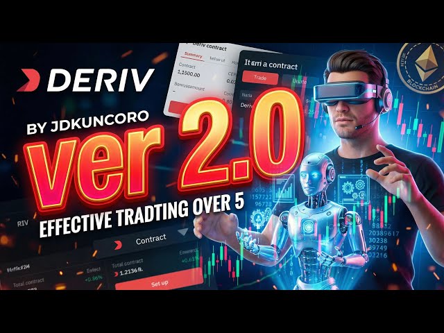 [ver 2.0] EFFECTIVE TRADING OVER 5 BY JDKUNCORO | DERIV FREE BOT
