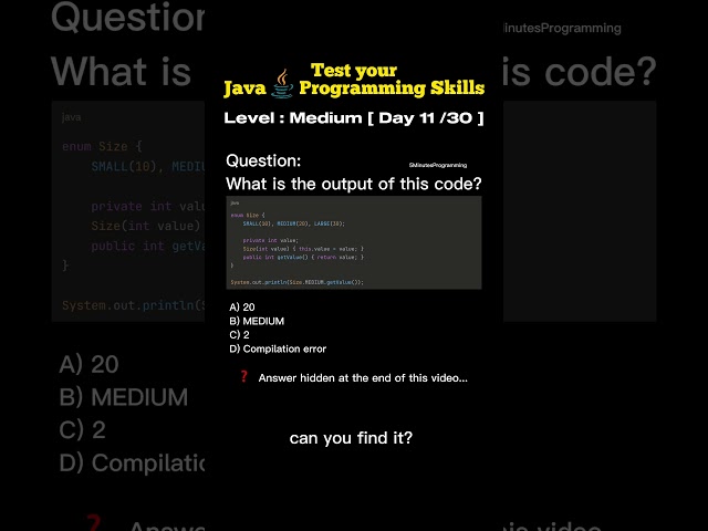 Day 11|  Java to break into FAANG (copy me) #coding #shorts