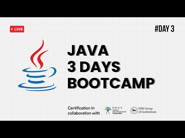 Day 3 | Java Object-Oriented Programming (OOP) Basics
